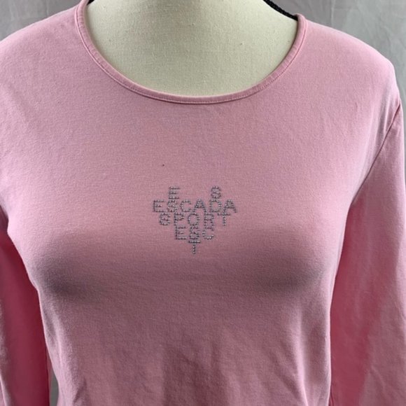 Escada 3/4 sleeve T Shirt. - Picture 2 of 6